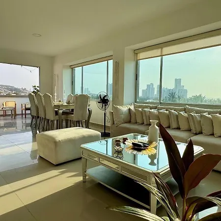 Luxury Penthouse Cerca Al Mar Y Centro Historico Appartement